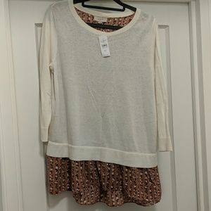 Ann Taylor Sweater Blouse
